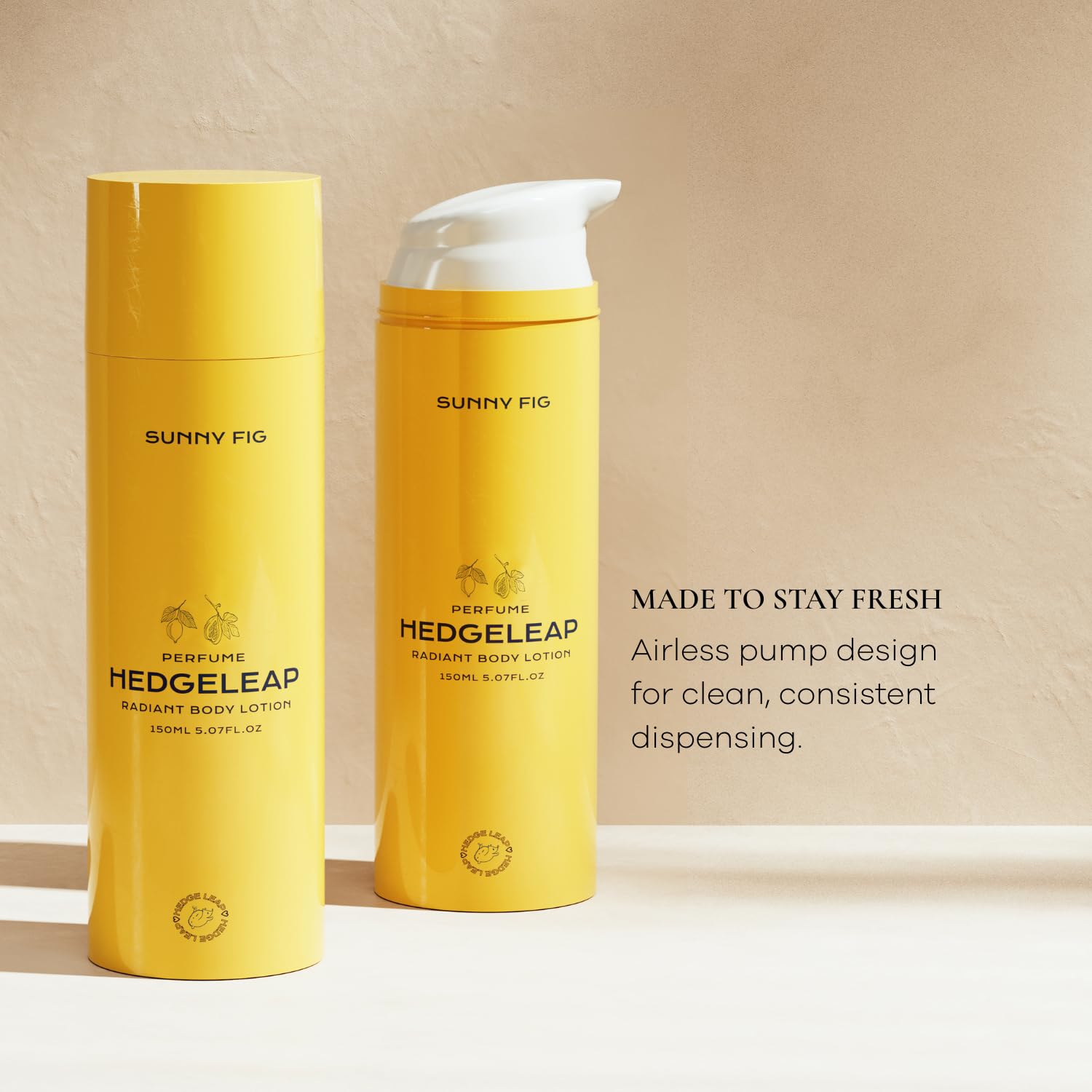 HedgeLeap Sunny Fig - Perfume Radiant Body Lotion HedgeLeap